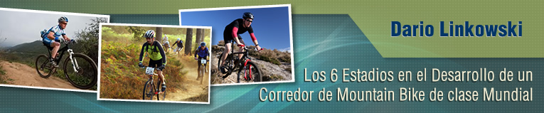 Webinar de los 6 Estadios en el Desarrollo de un Corredor de Mountain Bike de Clase Mundial