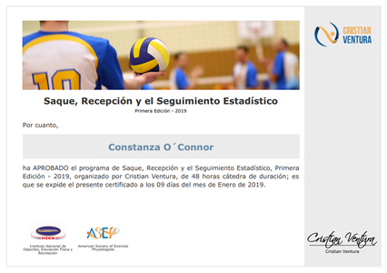 Certificado Final de Aprobación