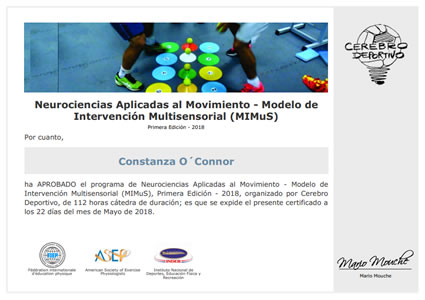Certificado Final de Aprobación
