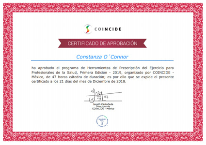 Certificado Final de Aprobación