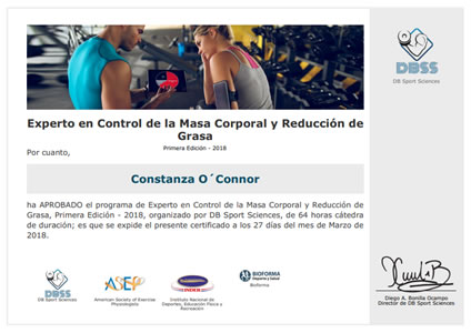 Certificado Final de Aprobación