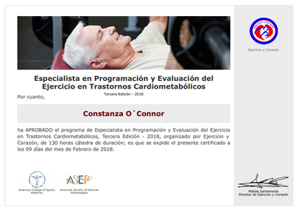 Certificado Final de Aprobación