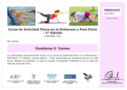 Certificado Final de Asistencia