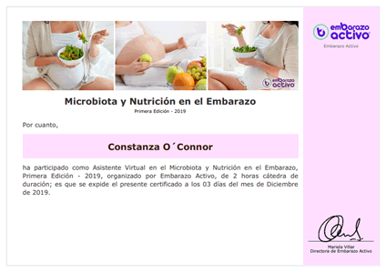 Certificado Final de Asistencia