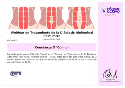 Certificado Final de Asistencia