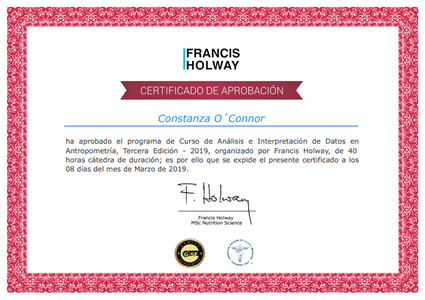 Certificado Final de Aprobación