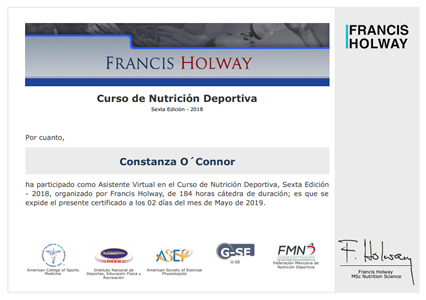 Certificado Final de Asistencia