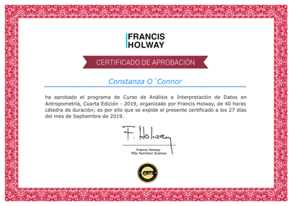 Certificado Final de Aprobación