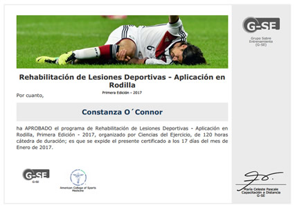 Certificado Final de Aprobación