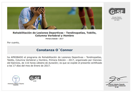 Certificado Final de Aprobación