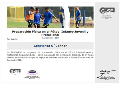 Certificado Final de Aprobación
