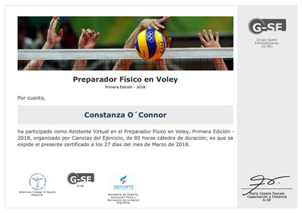 Certificado Final de Aprobación