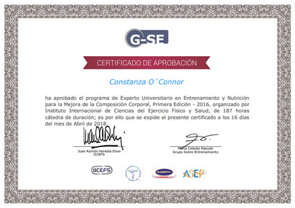 Certificado Experto