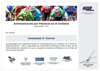 Certificado Final de Asistencia