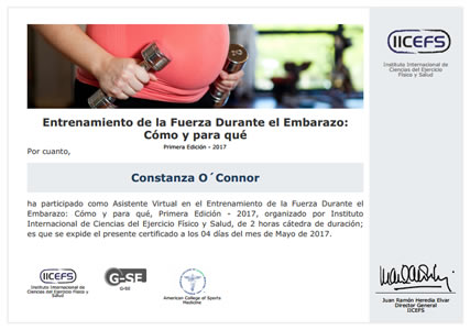 Certificado Final de Asistencia