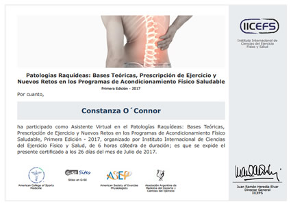 Certificado Final de Asistencia