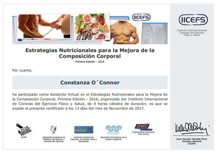 Certificado Final de Asistencia