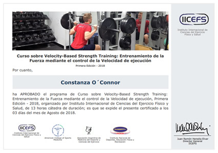 Certificado Final de Aprobación