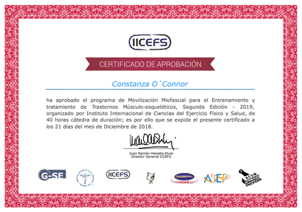 Certificado Final de Aprobación