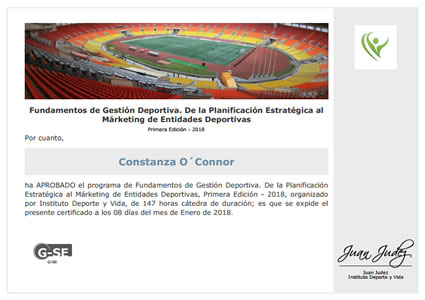 Certificado Final de Aprobación