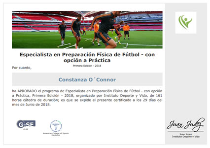 Certificado Final de Aprobación