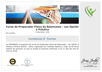 Certificado Final de Aprobación