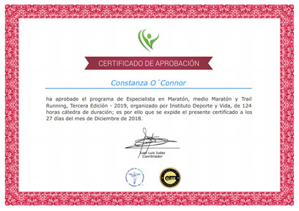 Certificado Final de Aprobación