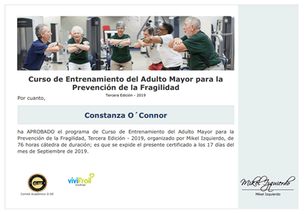 Certificado Final de Aprobación
