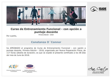 Certificado Final de Aprobación