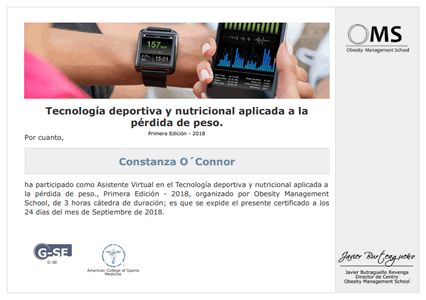 Certificado Final de Asistencia