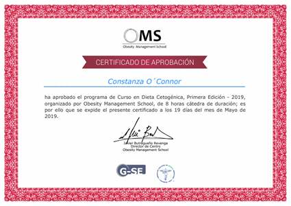 Certificado Final de Aprobación