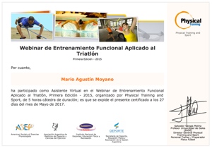 Certificado Final de Asistencia