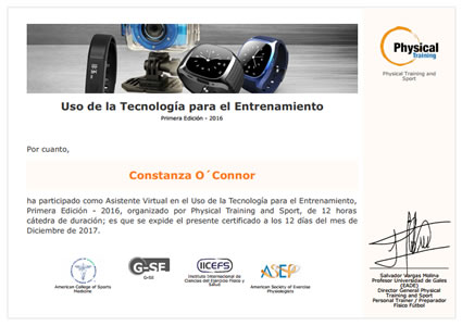 Certificado Final de Aprobación