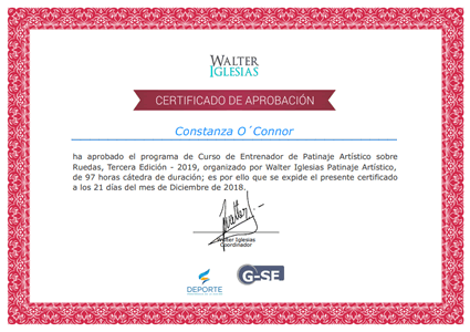 Certificado Final de Aprobación