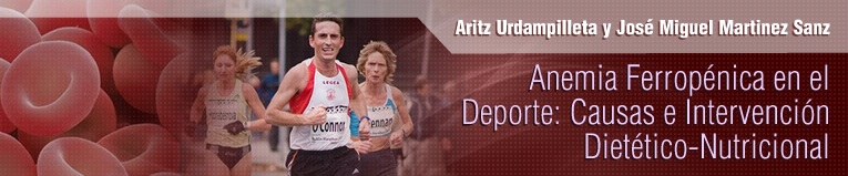 Webinar de Anemia Ferropénica en el Deporte: Causas e Intervención Dietético-Nutricional