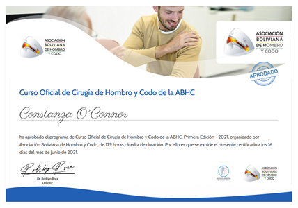 Certificado Final de Aprobación