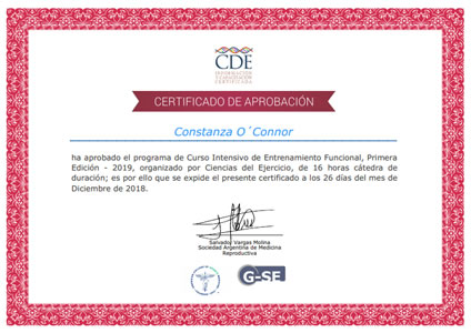 Certificado de Aprobación - Salvador Vargas Molina