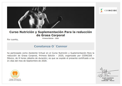 Certificado Final de Asistencia