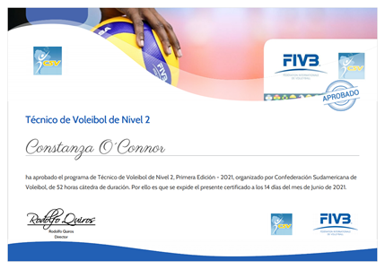 Certificado Final de Aprobación