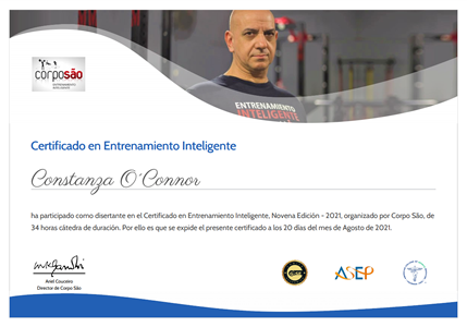 Certificado en Método de Entrenamiento Inteligente