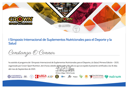 I Simposio Internacional de Suplementos Nutricionales para el Deporte y la Salud