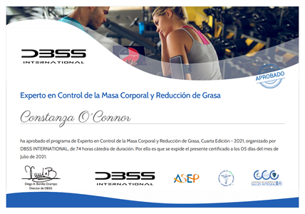 Certificado Final de Aprobación