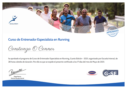 Certificado Final de Aprobación