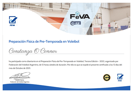 Certificado Final de Aprobación