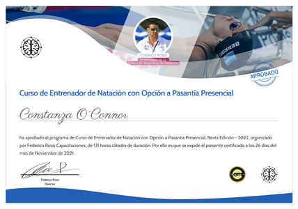 Certificado Final de Aprobación