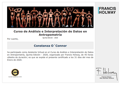 Certificado Final de Asistencia