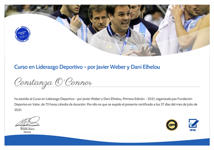 Certificado Final de Asistencia