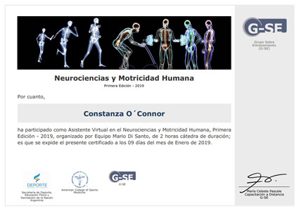 Certificado Final de Asistencia