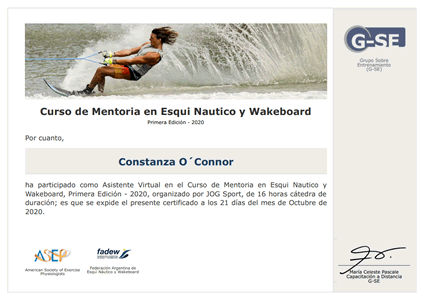 Certificado Final de Asistencia