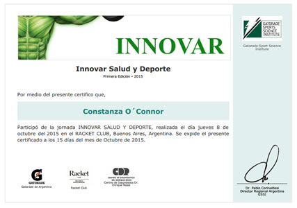 Certificado Final de Asistencia